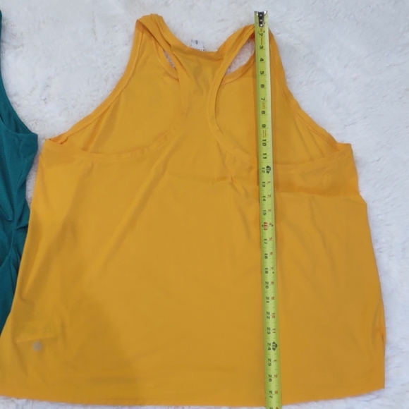 ATHLETA (2-Pack)Teal and Yellow Tank Tops - Picture 13 of 17